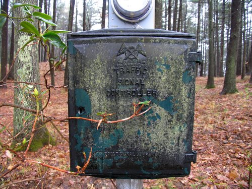Traffic Signal Controller (in the woods)