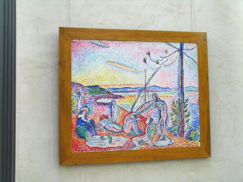 In the Pointillist gallery