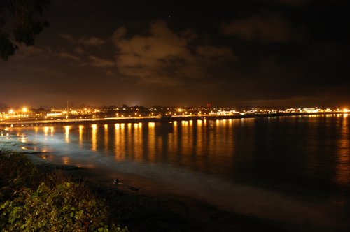 Santa Cruz Wharf at Night