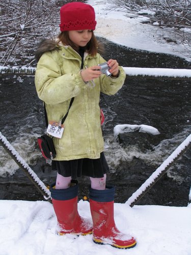 Alana and her camera