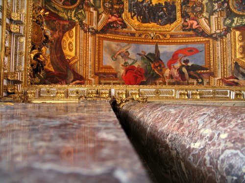 Versailles: Looking at the Ceiling