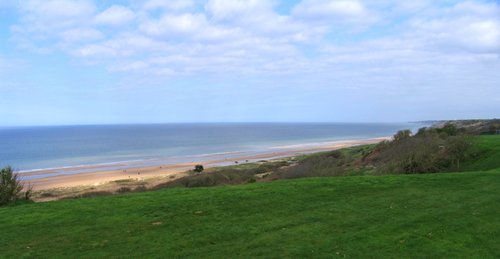 Omaha Beach:  Looking West