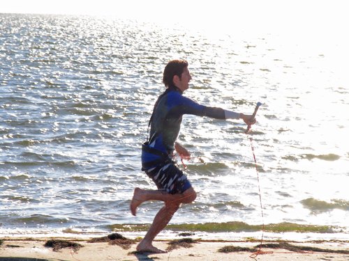 Landing the Kite