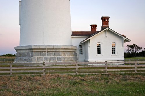 Bodie Island Lighthouse (detail)
