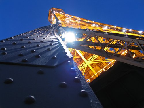 Eiffel Tower Strobe Lights