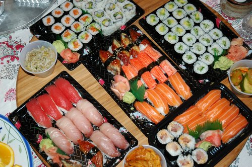 Sushi Plate (Detail)