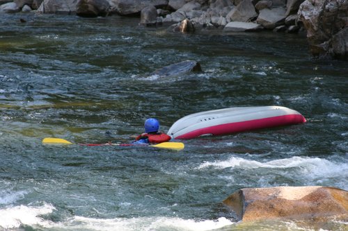 Victory - Out of the rapids