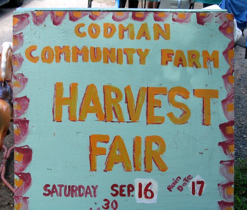 Harvest Fair (sign)