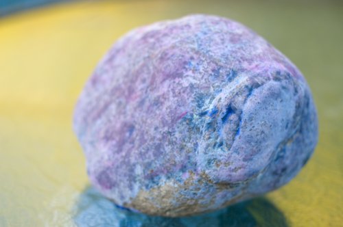 A painted rock
