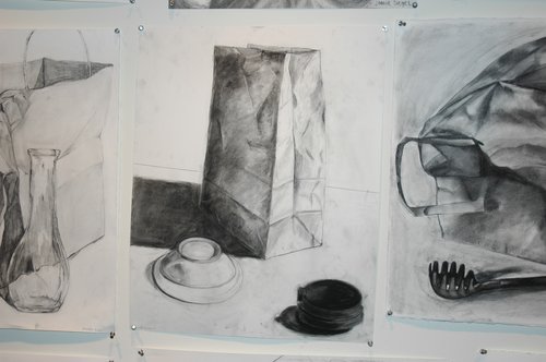 First year drawing class