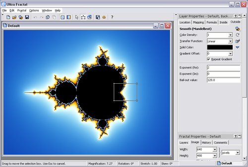 UltraFractal Screen Capture