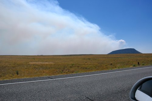 Grass Fire (near Three Buttes, Idaho)