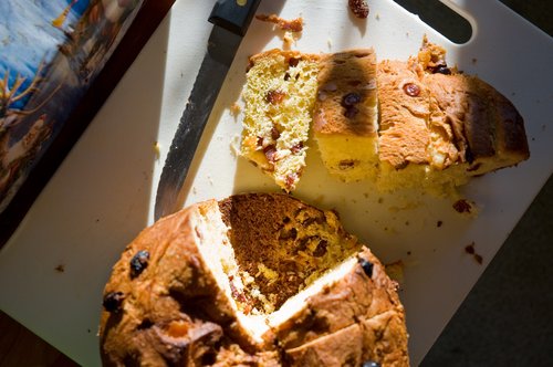 Cranberry Panettone