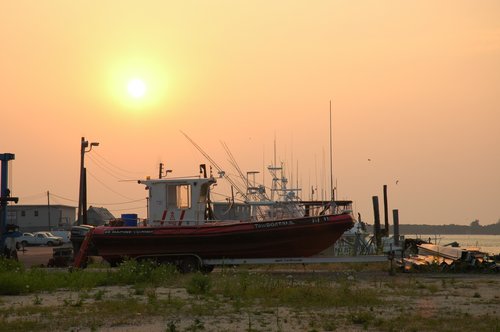 Sunset at Barnegat Light