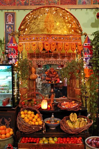 Shrine to Ganesha