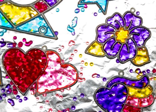 Plastic "Stained Glass"