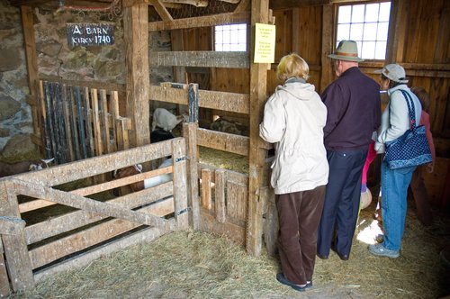 "A" BARN (circa 1740)