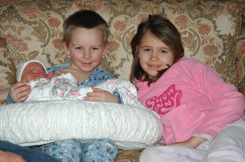 Liam, Alana and Sienna