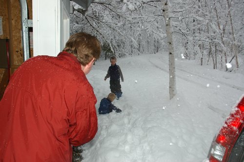 Snowstorm Photography