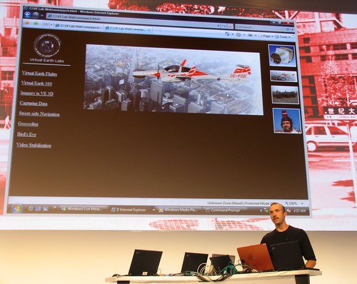 Microsoft Virtual Earth at Dassault DEVCON